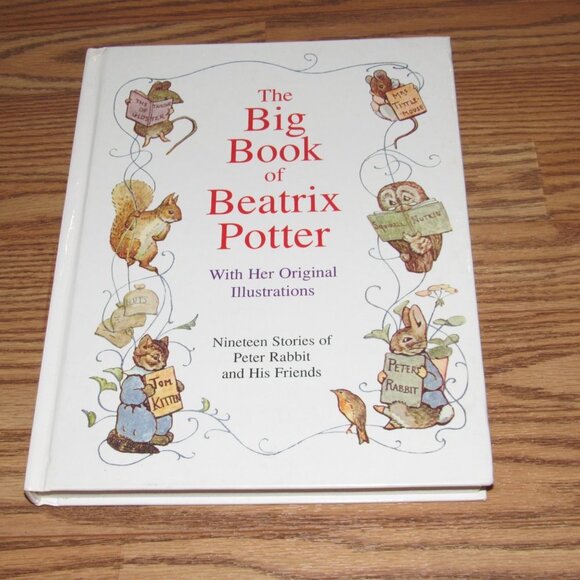THE BIG BOOK OF BEATRIX POTTER with Original Illustrations (HC) 19 stories - Picture 1 of 6